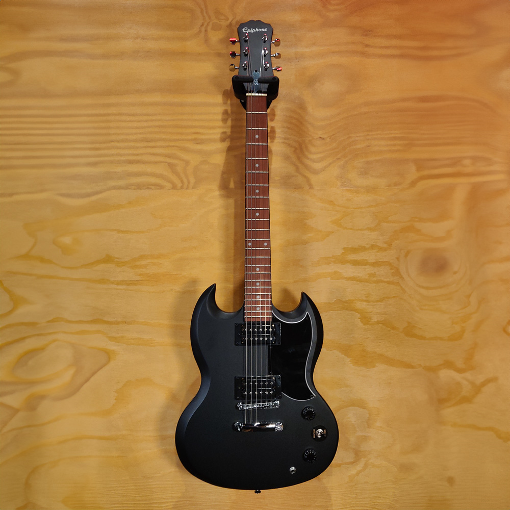 Epiphone SG Special VE Electric Guitar in Vintage Worn Ebony- Preloved