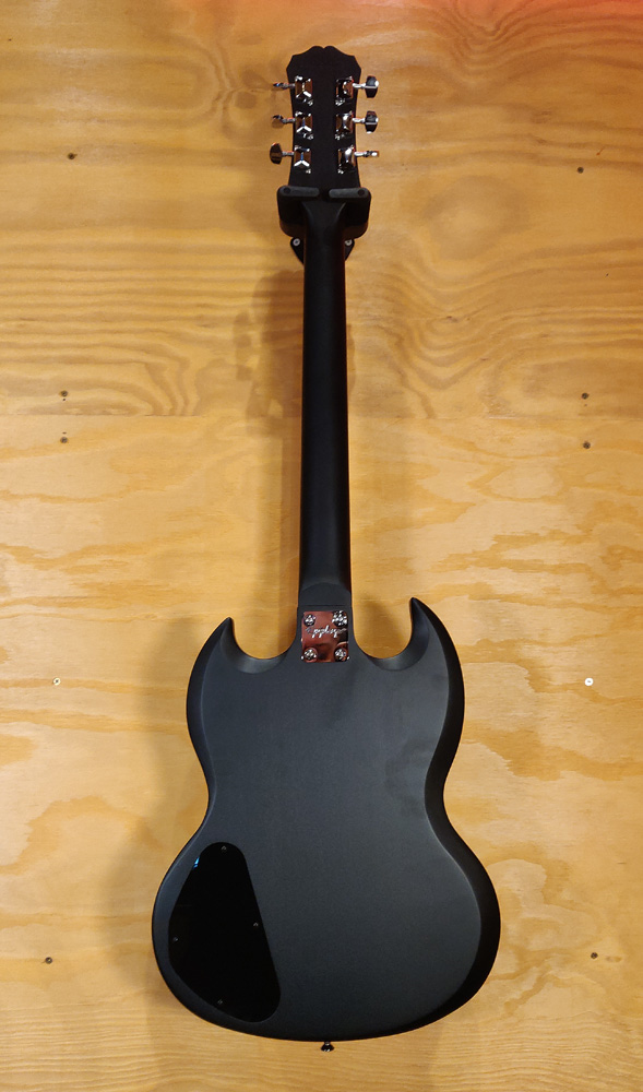 Epiphone SG Special VE Electric Guitar in Vintage Worn Ebony- Preloved