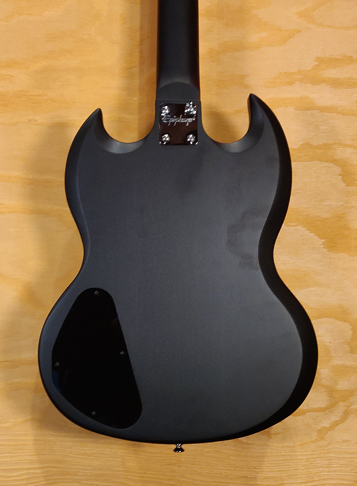 Epiphone SG Special VE Electric Guitar in Vintage Worn Ebony- Preloved