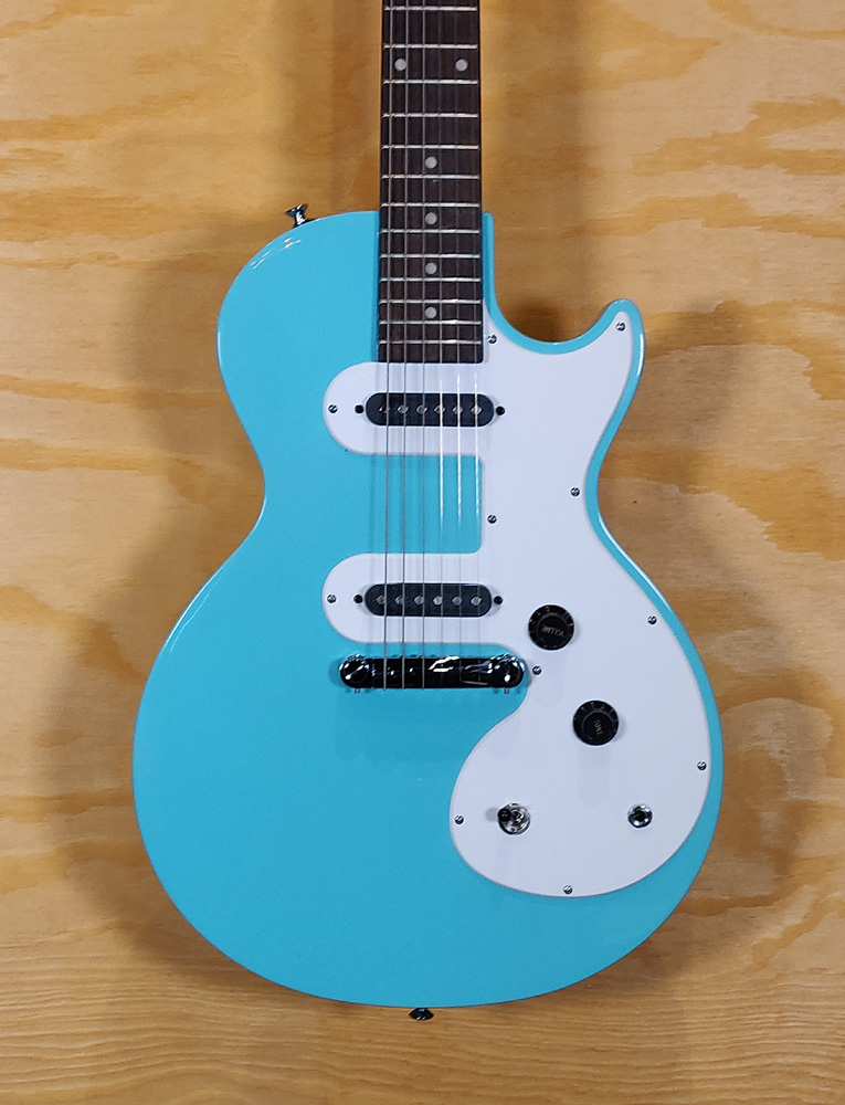 Epiphone Les Paul Melody Maker E1 Electric Guitar in Pacific Blue - Preloved
