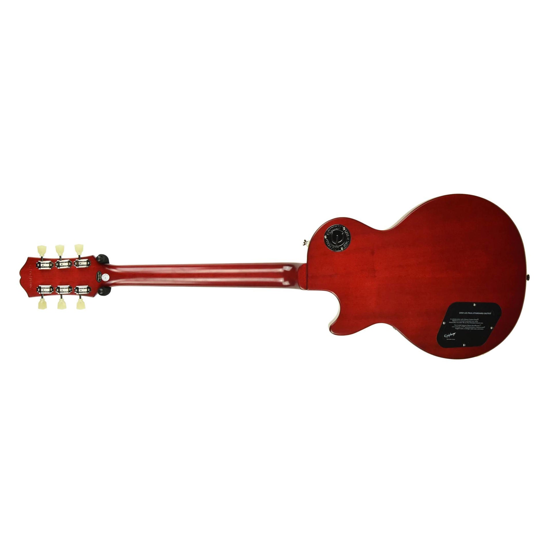 Epiphone 59 Les Paul Standard Outfit Electric Guitar - Aged Dark Cherry Burst