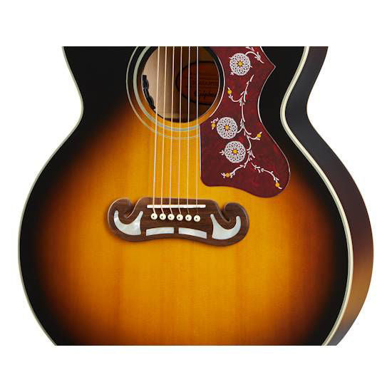 Epiphone J-200 Acoustic Guitar - Aged Vintage Sunburst Gloss
