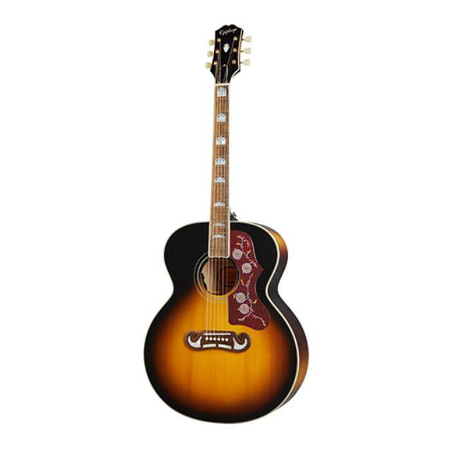 Epiphone J-200 Acoustic Guitar - Aged Vintage Sunburst Gloss