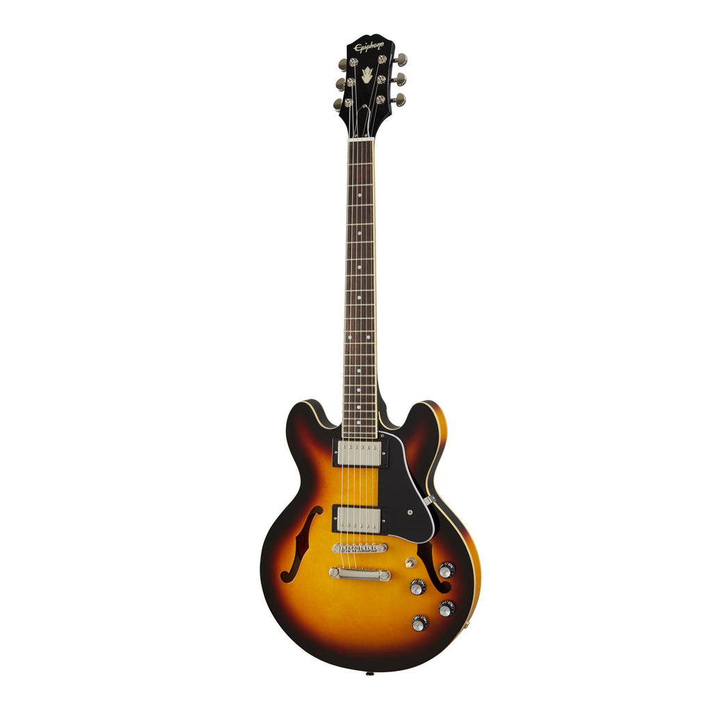 Epiphone ES-339 Semi-Hollow Electric Guitar in Vintage Sunburst