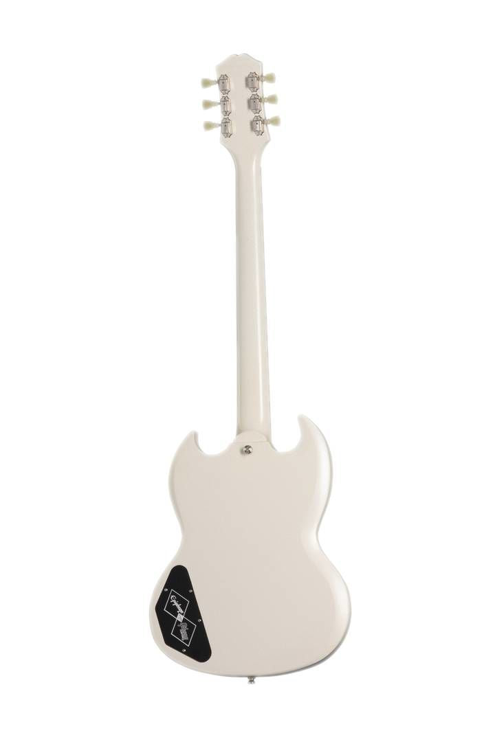 Epiphone 1961 LP SG Standard Electric Guitar with Case - Aged Classic White