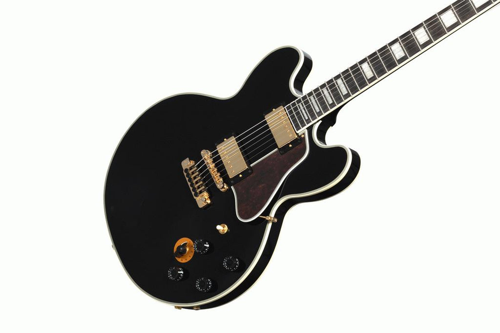 Epiphone B.B. King Lucille Semi-Hollow Body Electric Guitar with Epilite Case - Ebony