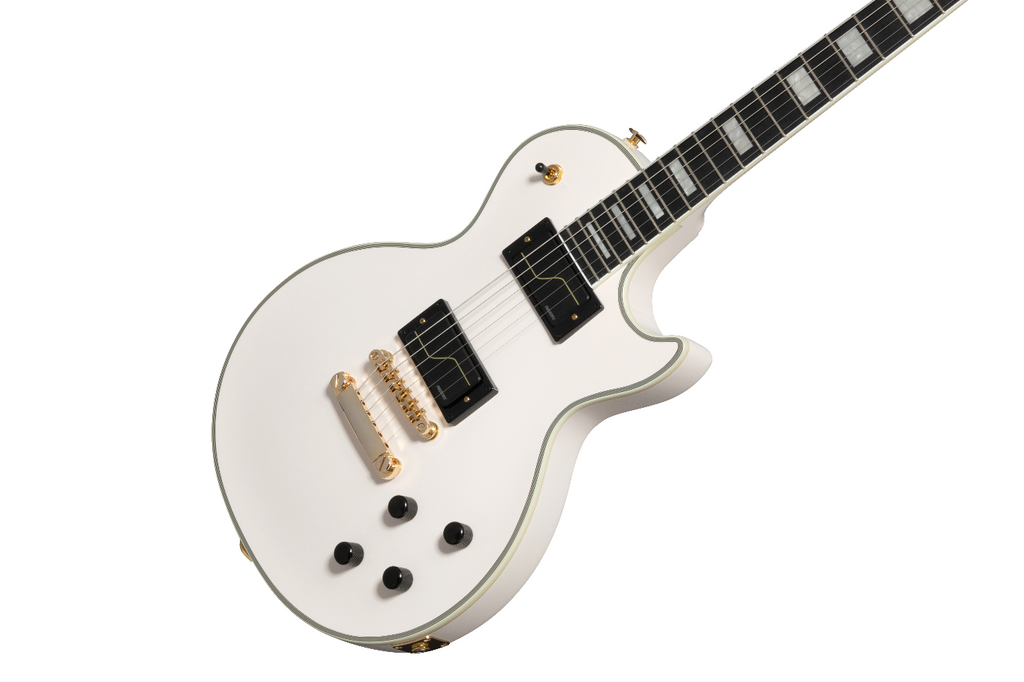 Epiphone Matt Heafy LP Custom Electric Guitar White With Case