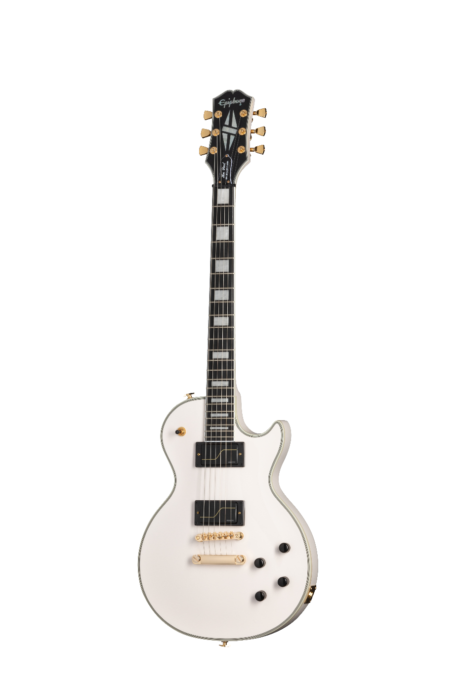 Epiphone Matt Heafy LP Custom Electric Guitar White With Case