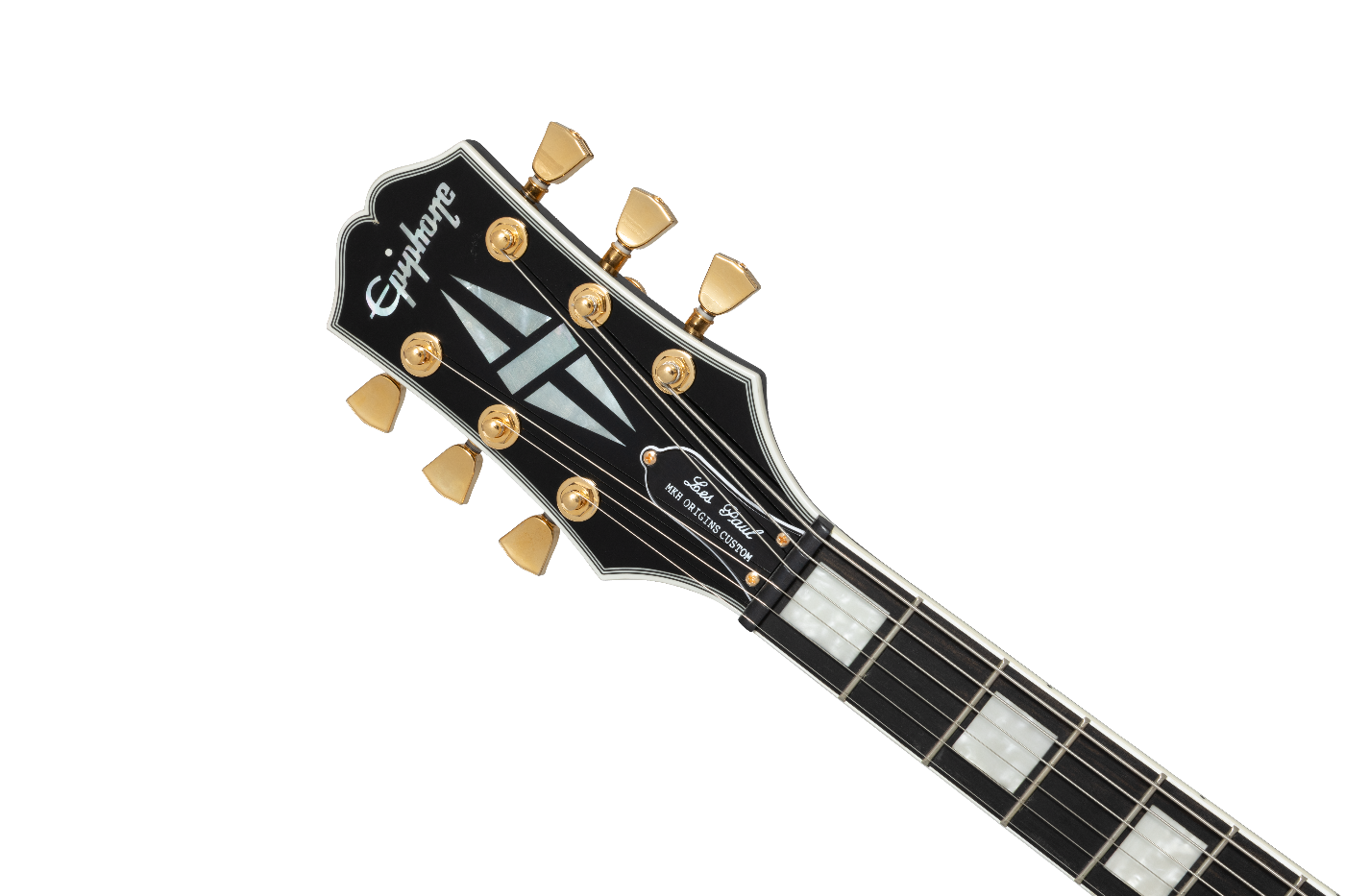 Epiphone Matt Heafy LP Custom Electric Guitar Ebony Left Handed With Case