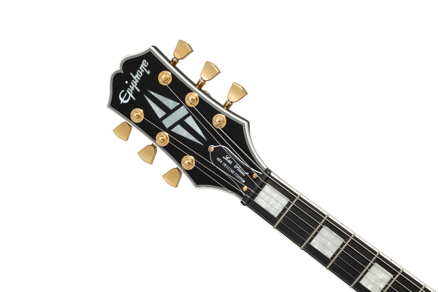 Epiphone Matt Heafy LP Custom Electric Guitar Ebony Left Handed With Case