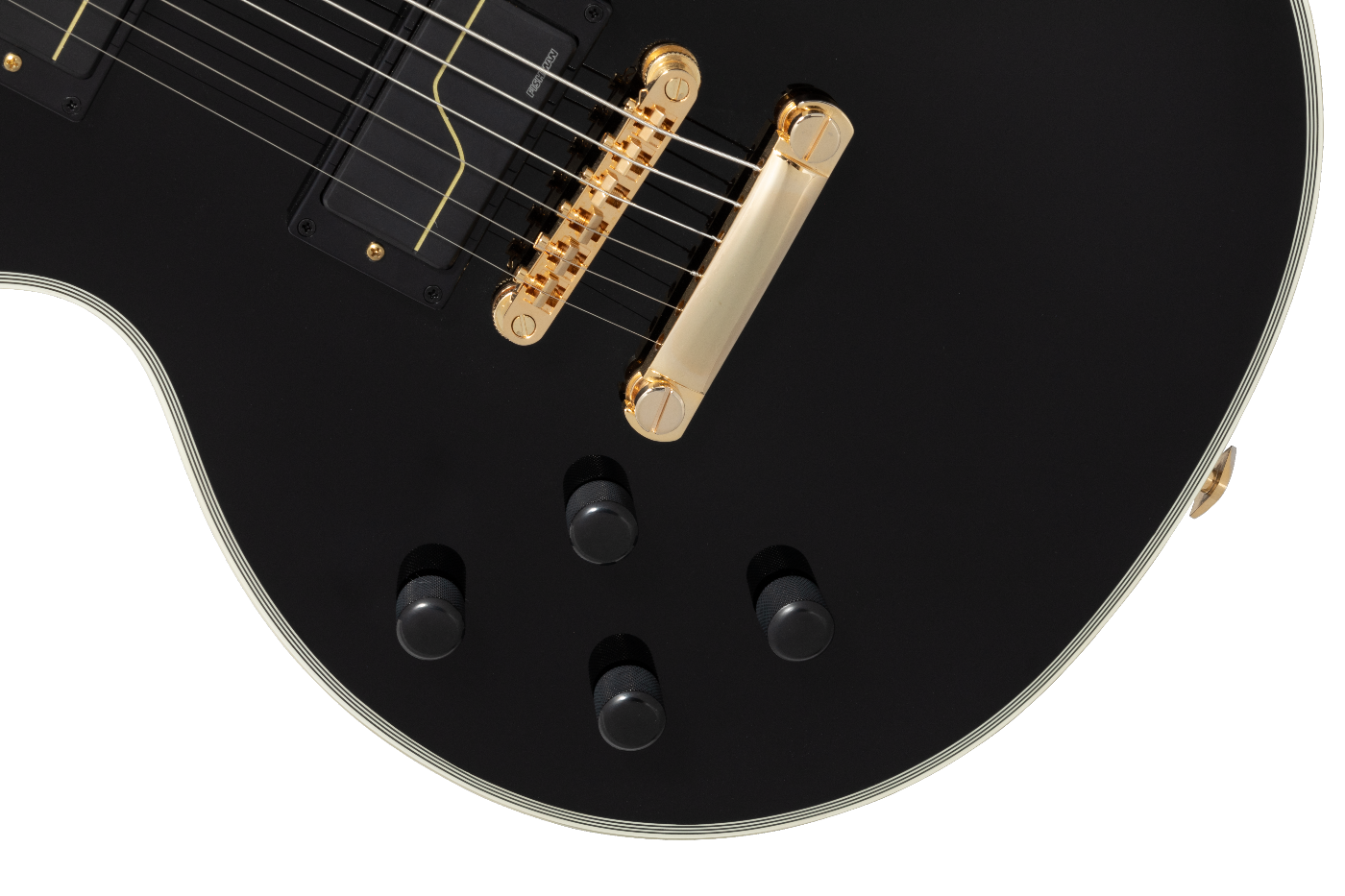 Epiphone Matt Heafy LP Custom Electric Guitar Ebony Left Handed With Case