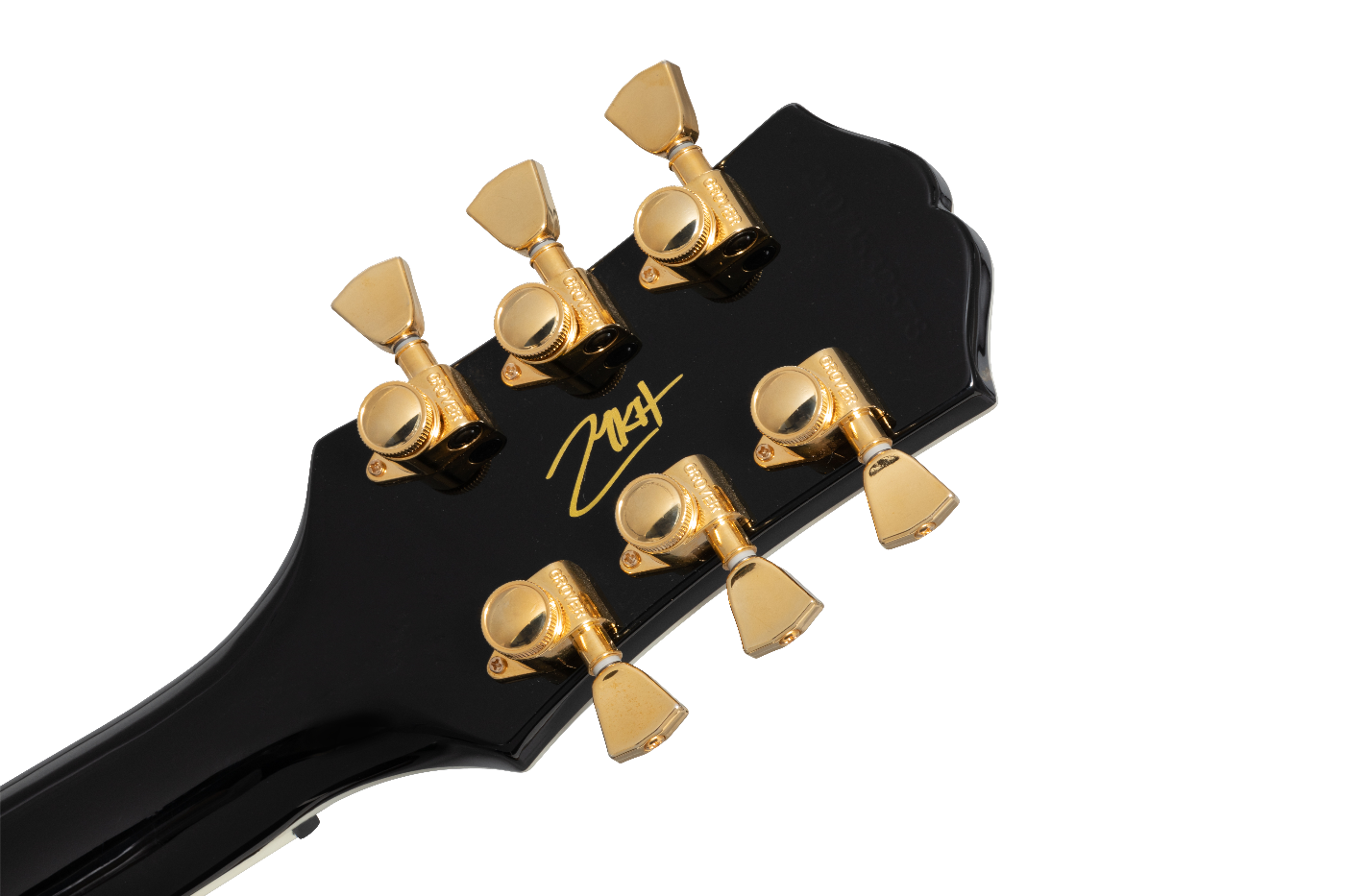 Epiphone Matt Heafy LP Custom Electric Guitar Ebony Left Handed With Case