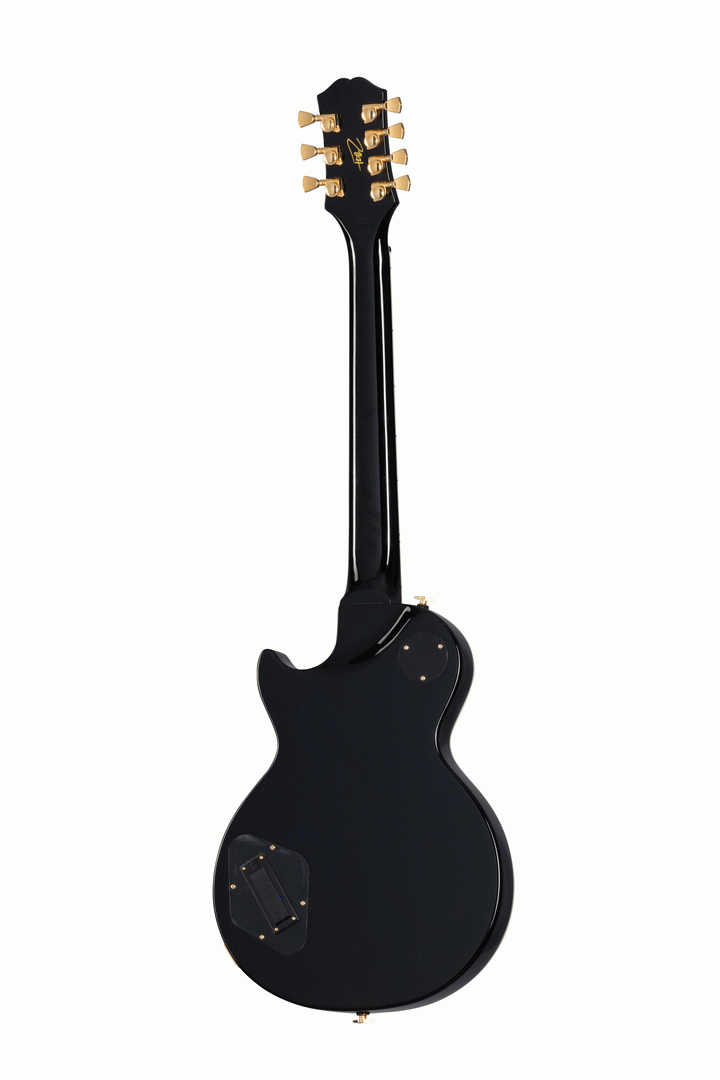 Epiphone Matt Heafy LP Custom 7-String Electric Guitar Ebony with Case