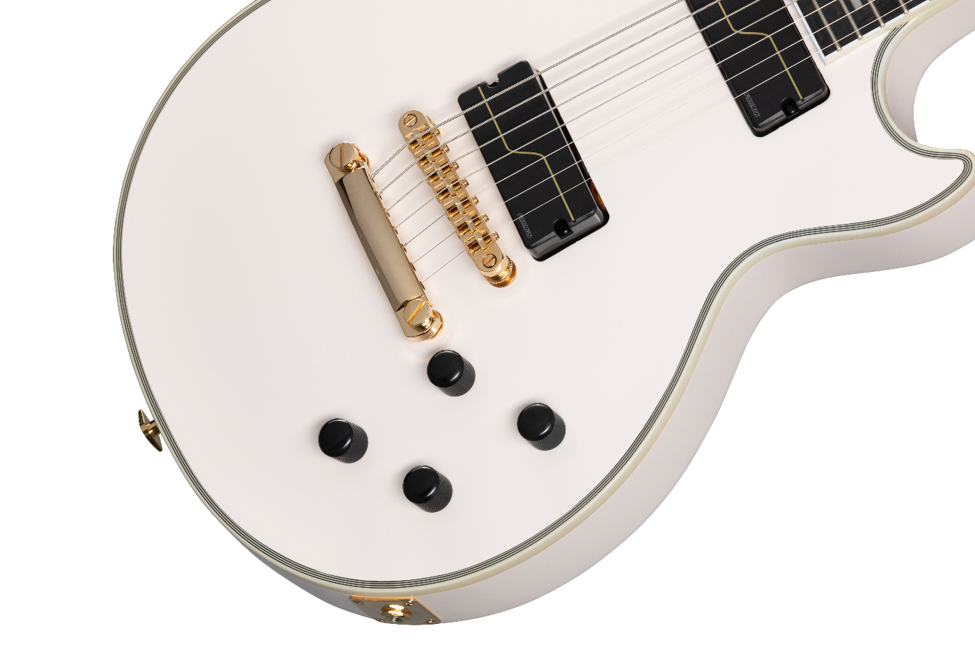 Epiphone Matt Heafy LP Custom 7-String Electric Guitar White with Case