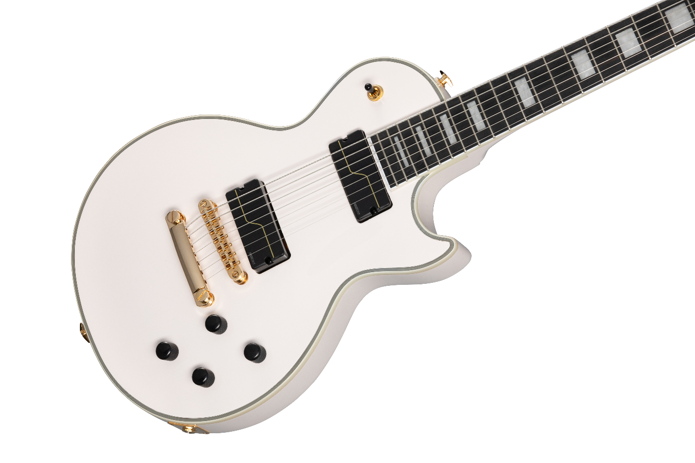 Epiphone Matt Heafy LP Custom 7-String Electric Guitar White with Case