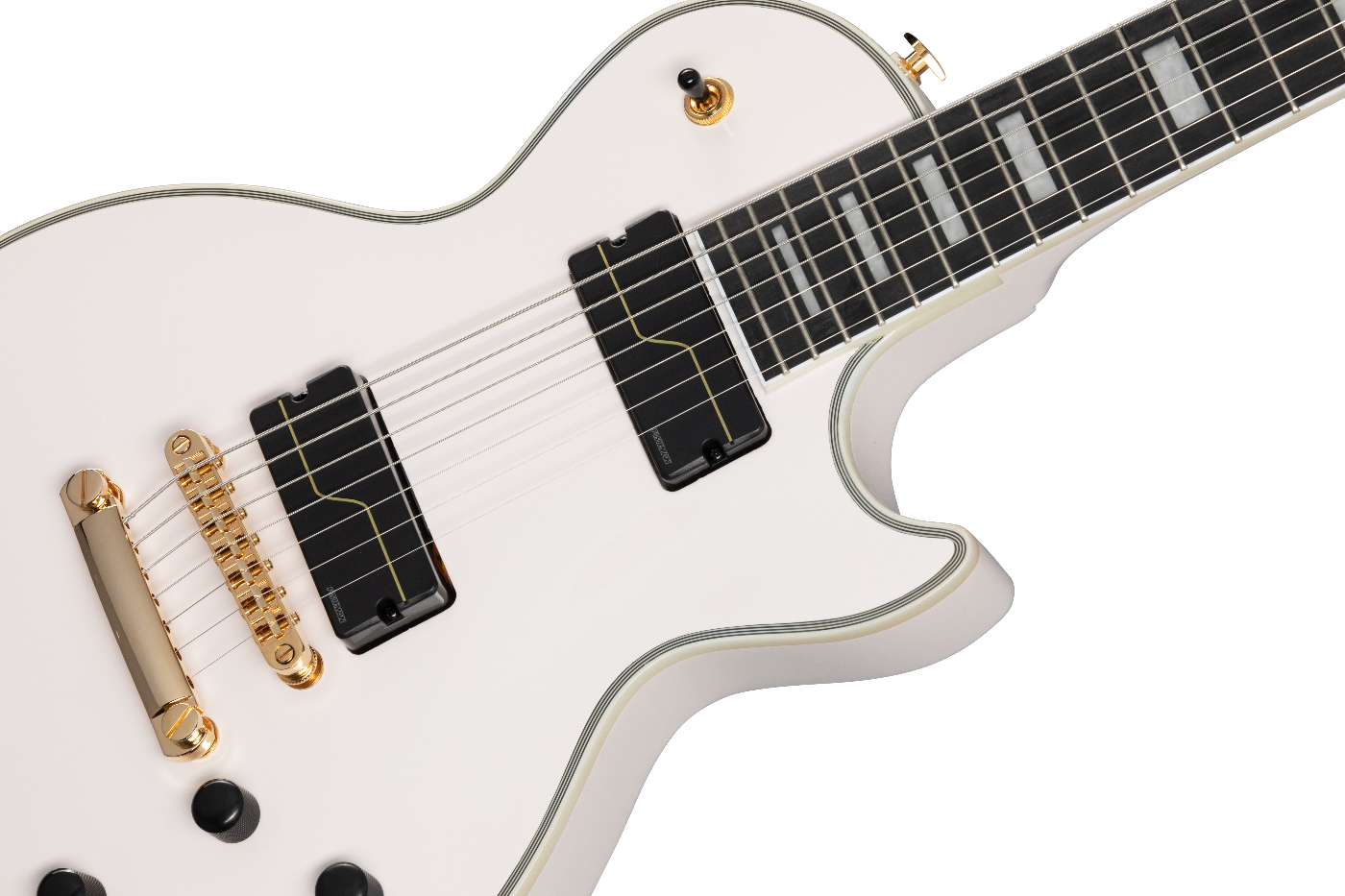 Epiphone Matt Heafy LP Custom 7-String Electric Guitar White with Case