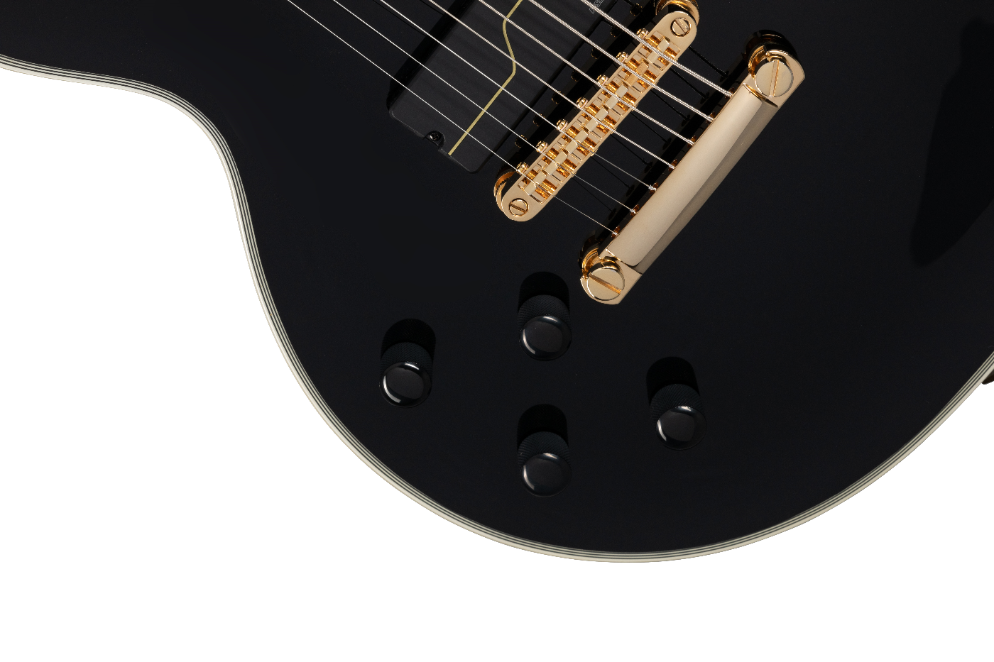 Epiphone Matt Heafy 7-String Electric Guitar Ebony Left Handed with Case