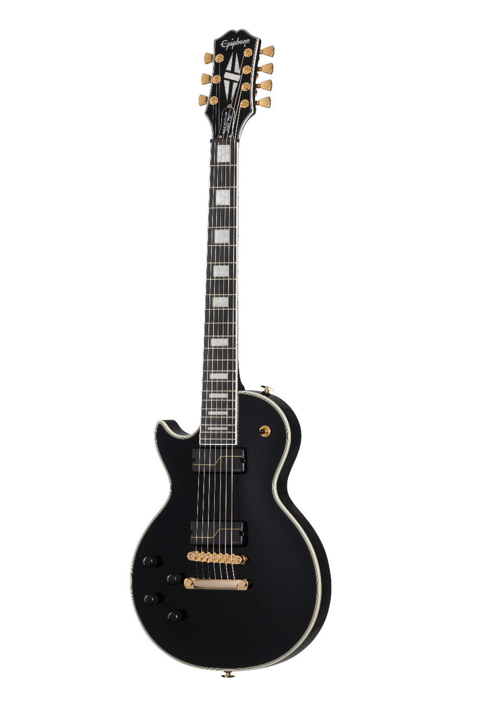 Epiphone Matt Heafy 7-String Electric Guitar Ebony Left Handed with Case
