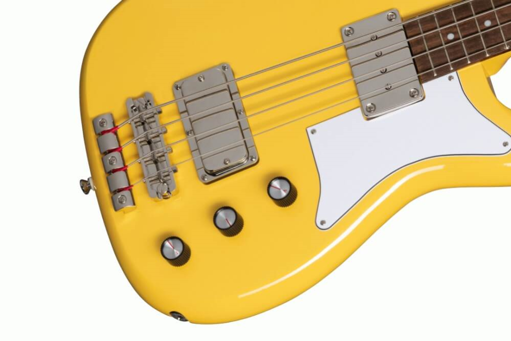 Epiphone Newport Electric Bass Guitar - Sunset Yellow