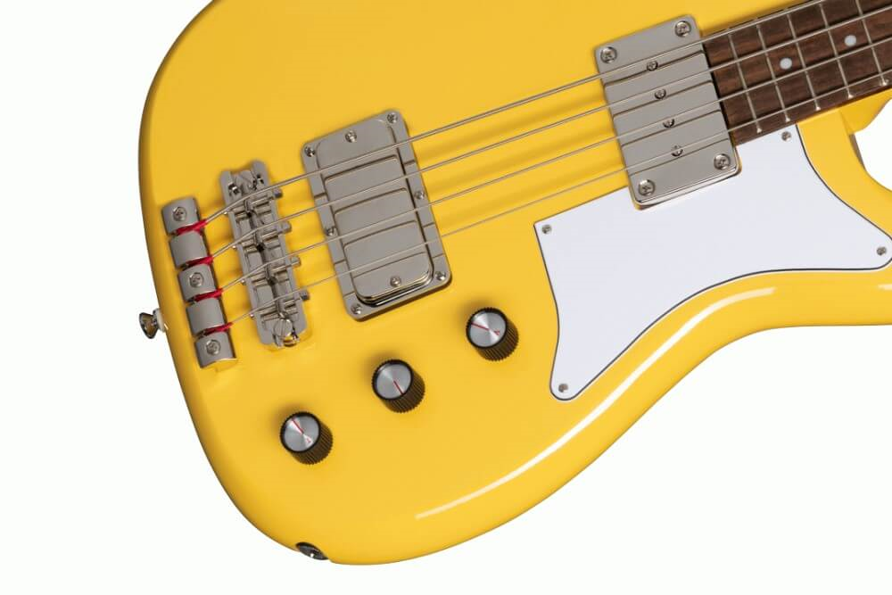 Epiphone Newport Electric Bass Guitar - Sunset Yellow