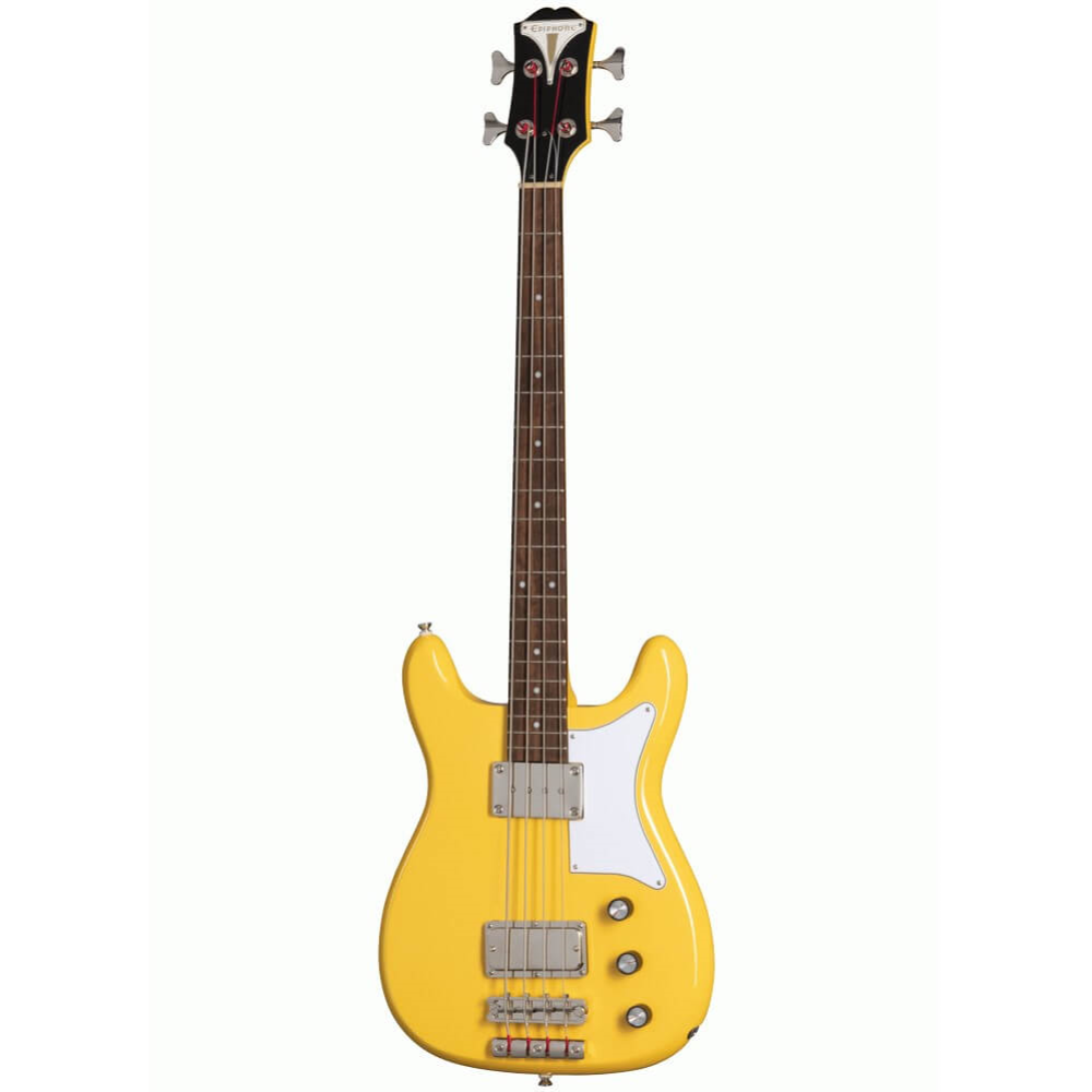 Epiphone Newport Electric Bass Guitar - Sunset Yellow