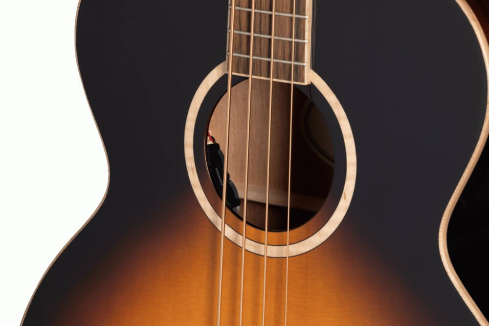 Epiphone El Capitan J200 Studio Bass - Aged Vintage Sunburst