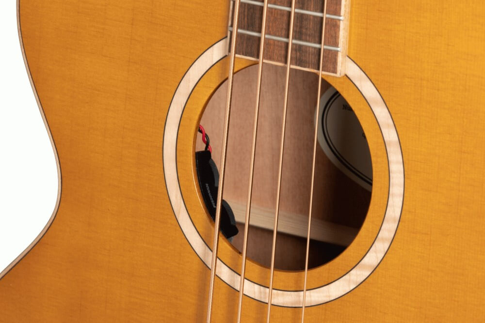 Epiphone El Capitan J200 Studio Bass - Aged Vintage Natural