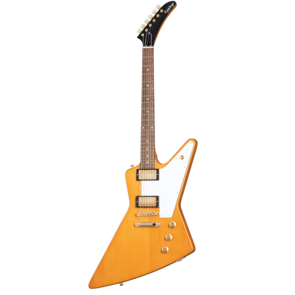 Epiphone 1958 Korina Explorer Electric Guitar - Aged Natural