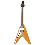 Epiphone 1958 Korina Flying V Electric Guitar - Left Handed in Aged Natural Finish