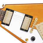 Epiphone 1958 Korina Flying V Electric Guitar - Left Handed in Aged Natural Finish