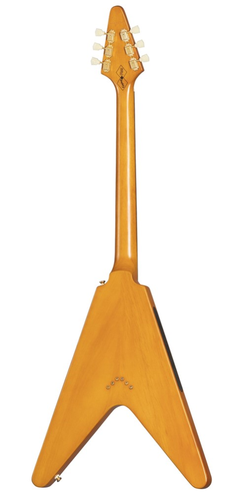 Epiphone 1958 Korina Flying V Electric Guitar - Left Handed in Aged Natural Finish