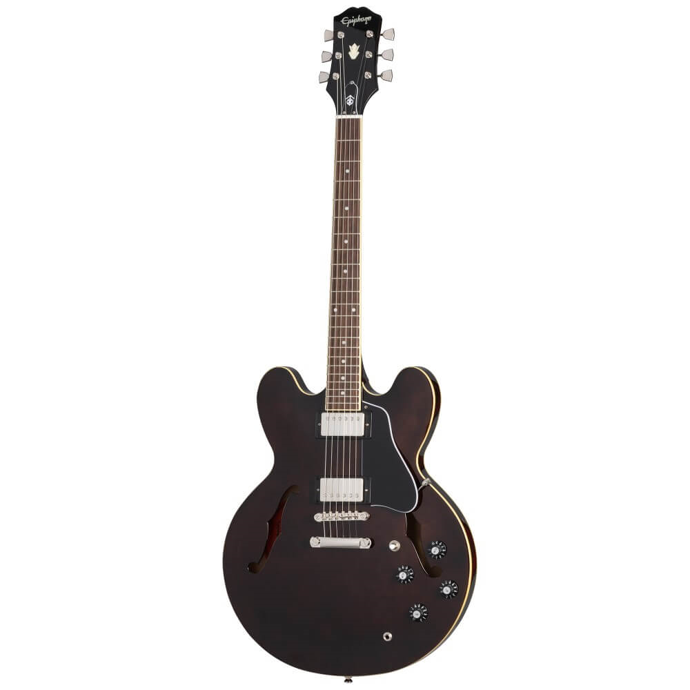 Epiphone Jim James ES-335 Hollowbody Electric Guitar - Seventies Walnut