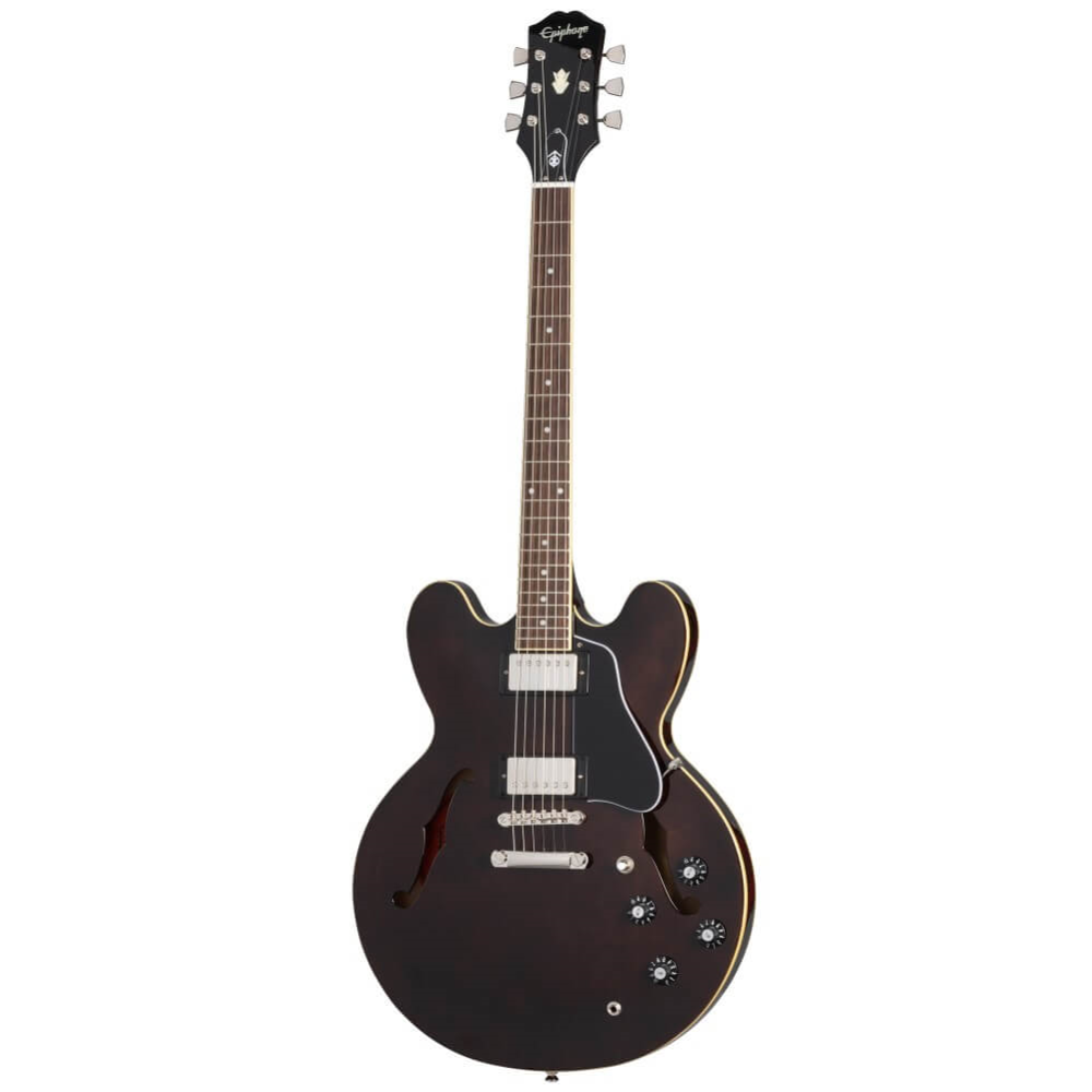 Epiphone Jim James ES-335 Hollowbody Electric Guitar - Seventies Walnut