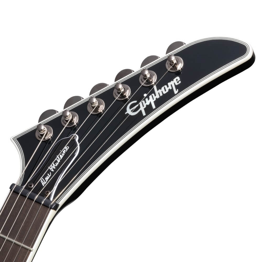 Epiphone Dave Mustaine Flying V Custom Electric Guitar - Black Metallic