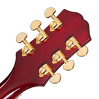 Epiphone Alex Lifeson Les Paul Custom Axcess Electric Guitar with Floyd Rose - Ruby