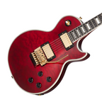 Epiphone Alex Lifeson Les Paul Custom Axcess Electric Guitar with Floyd Rose - Ruby