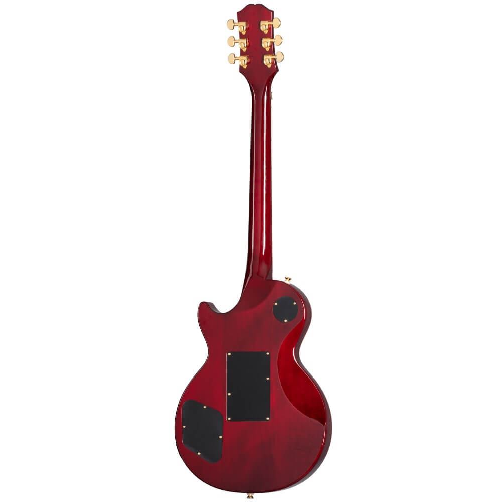 Epiphone Alex Lifeson Les Paul Custom Axcess Electric Guitar with Floyd Rose - Ruby