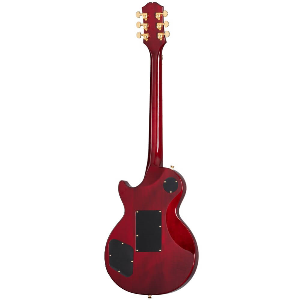 Epiphone Alex Lifeson Les Paul Custom Axcess Electric Guitar with Floyd Rose - Ruby