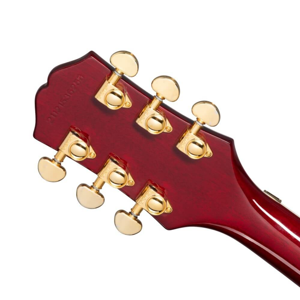 Epiphone Alex Lifeson Les Paul Custom Axcess Left-Handed Electric Guitar - Ruby