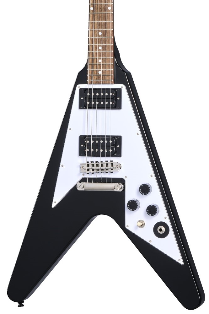 Epiphone Kirk Hammett Signature 1979 Flying V Electric Guitar - Ebony