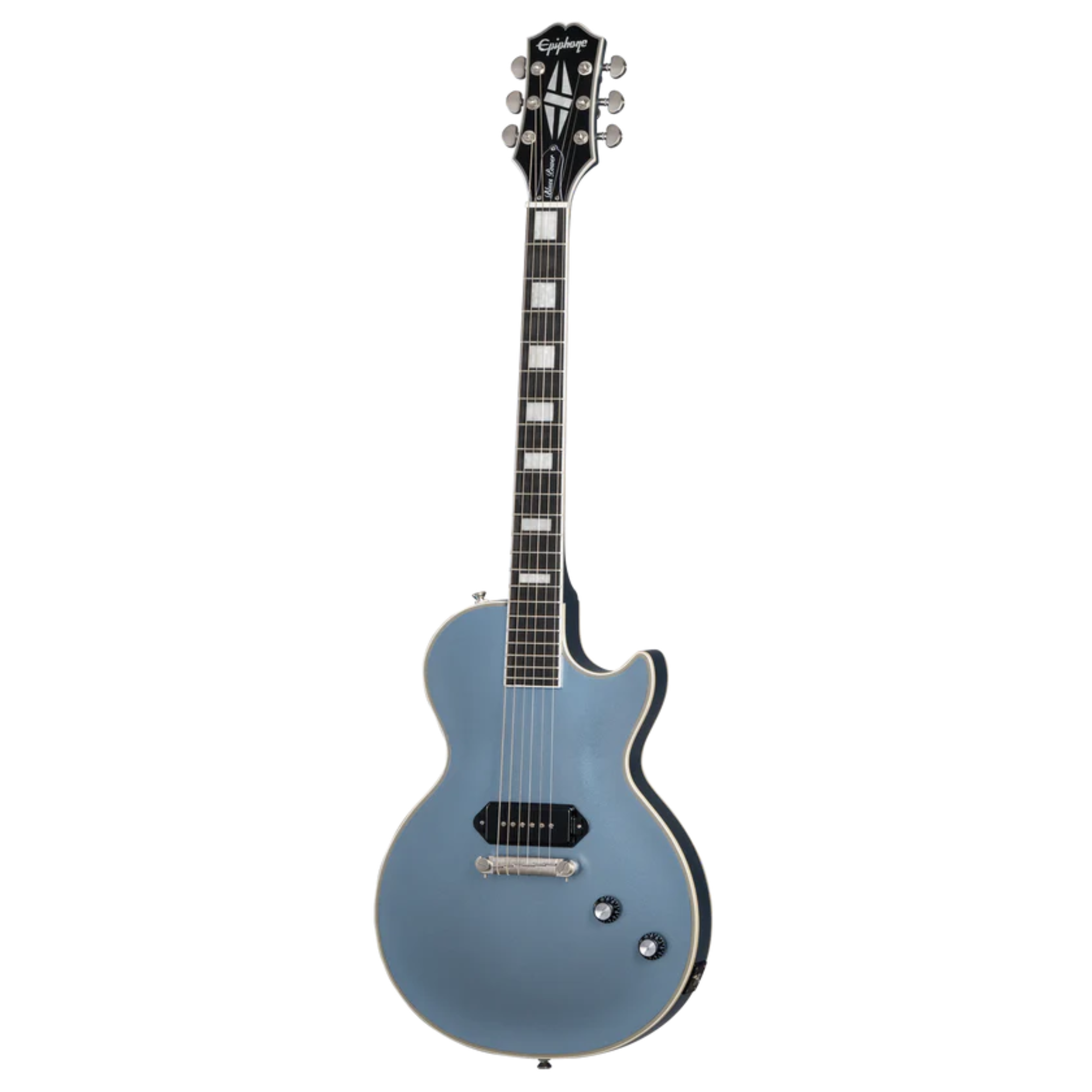 Epiphone Jared James Nichols Les Paul Electric Guitar w/Case - Pelham Blue