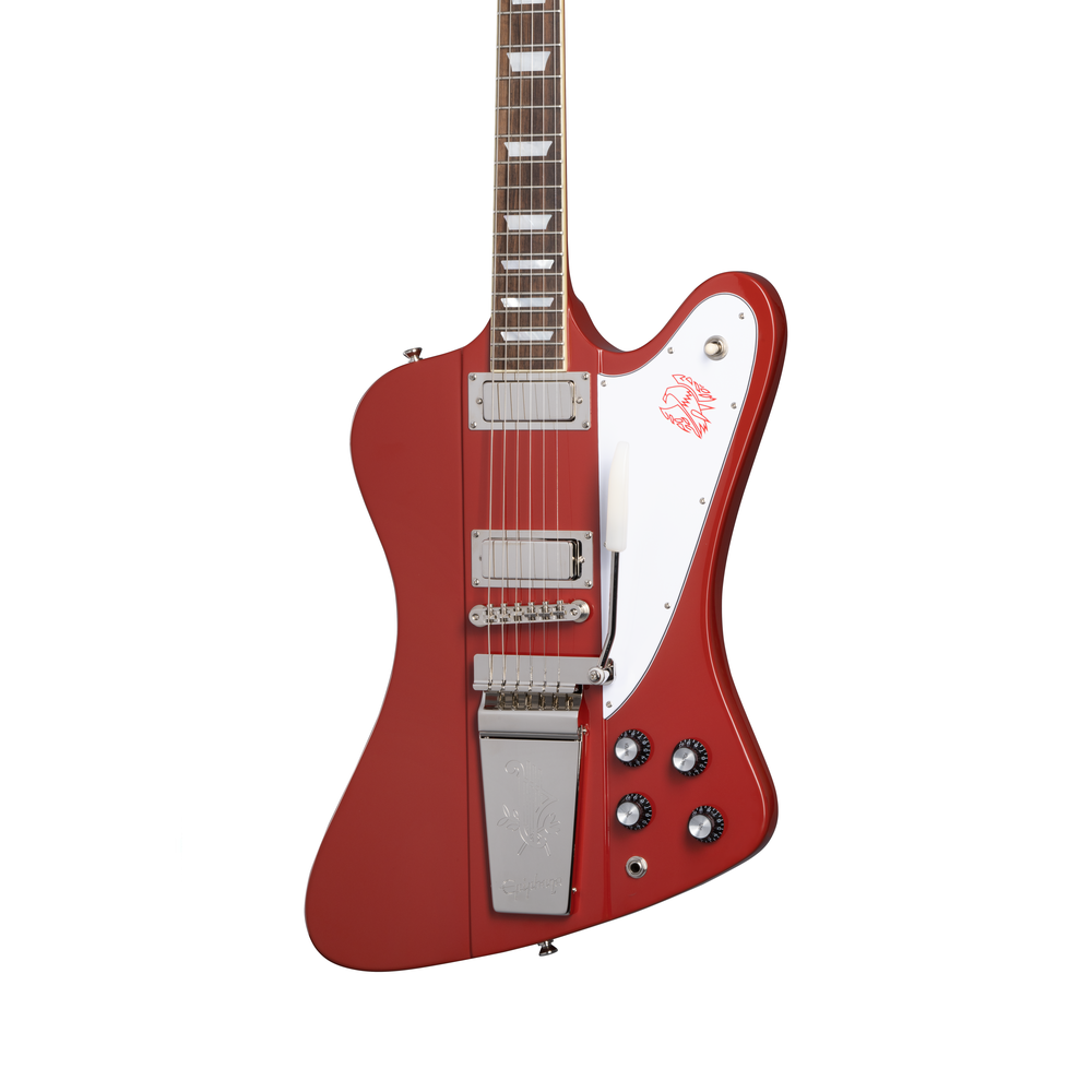 Epiphone 1963 Firebird V Maestro Electric Guitar in Ember Red