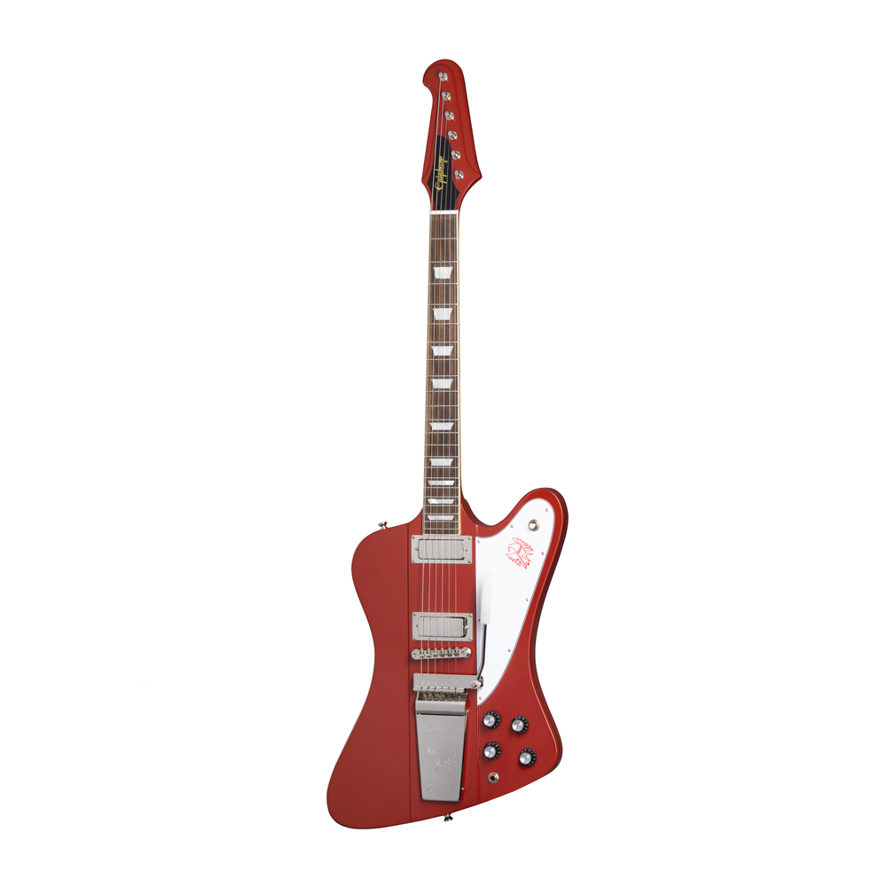 Epiphone 1963 Firebird V Maestro Electric Guitar in Ember Red
