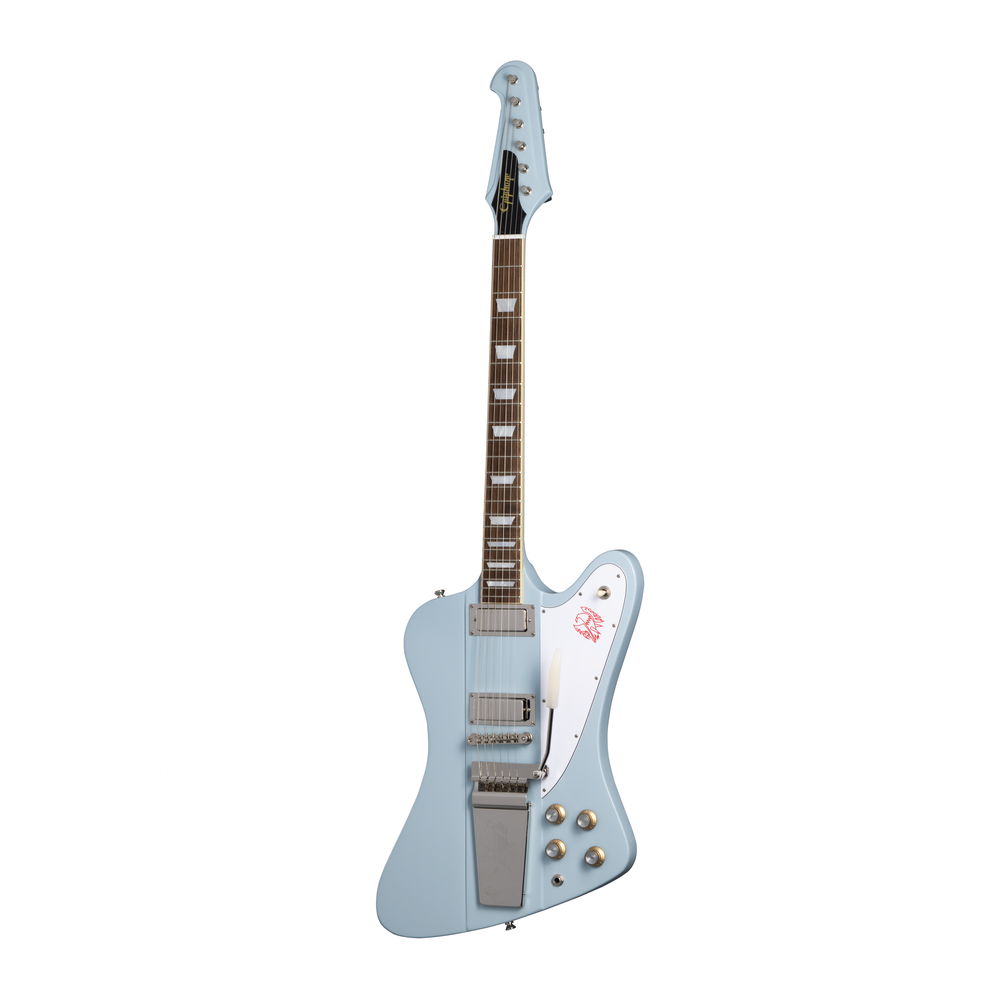 Epiphone 1963 Firebird V Maestro Electric Guitar in Frost Blue