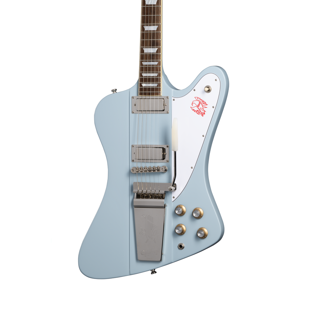 Epiphone 1963 Firebird V Maestro Electric Guitar in Frost Blue
