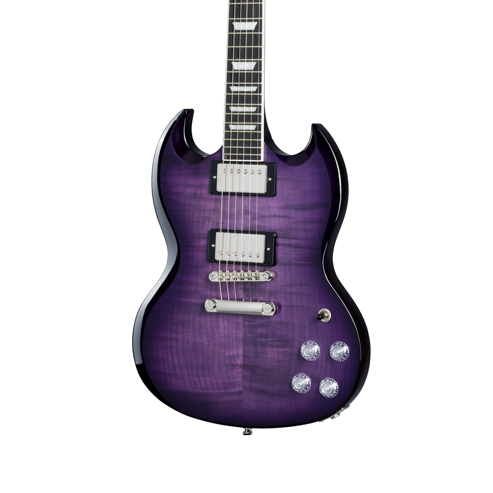 Epiphone SG Modern Figured Electric Guitar w/Gig Bag - Purple Burst