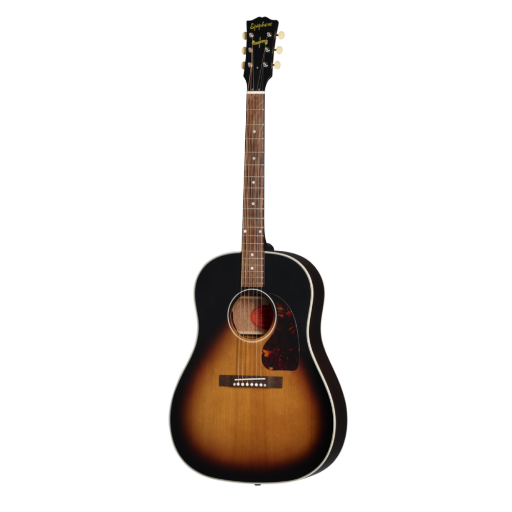 Epiphone Inspired by Gibson 1942 Banner J-45, Hard Case Vintageburst