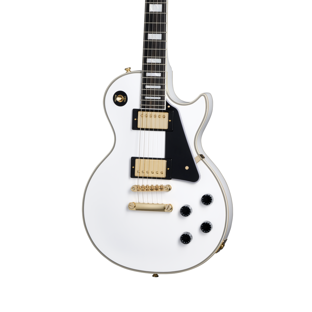 Epiphone Inspired By Gibson Les Paul Custom in Alpine White