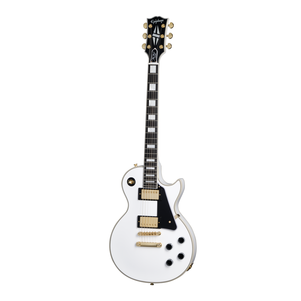 Epiphone Inspired By Gibson Les Paul Custom in Alpine White