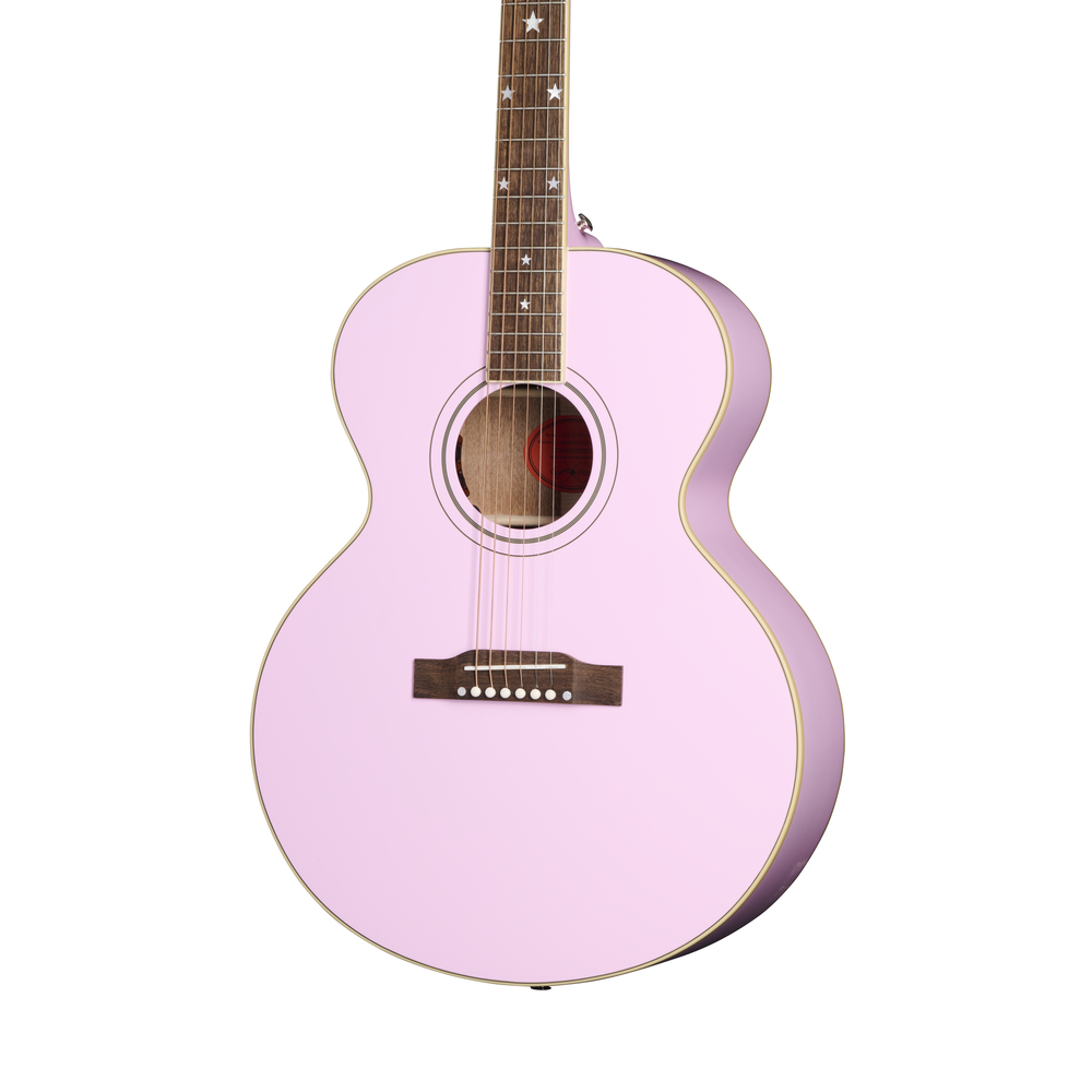 Epiphone Inspired by Gibson J-180 LS Pink